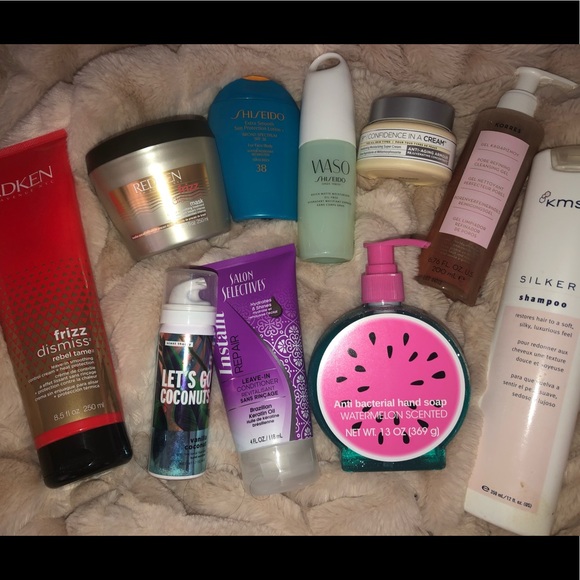 Other - 10 Pc High End Shampoo Treatment Face Toner Cream Shiseido Waso Redken